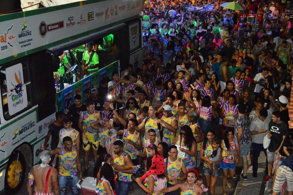 Carnaval de Imperatriz, em 2019 — Foto: Edmara Silva
