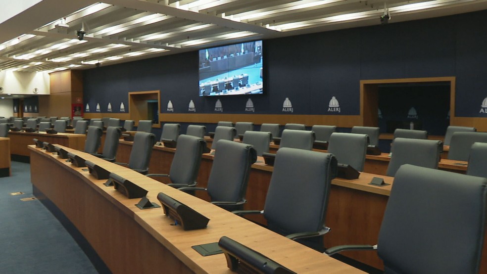 Assembleia Legislativa do Estado do Rio de Janeiro (Alerj) — Foto: Reprodução/ TV Globo