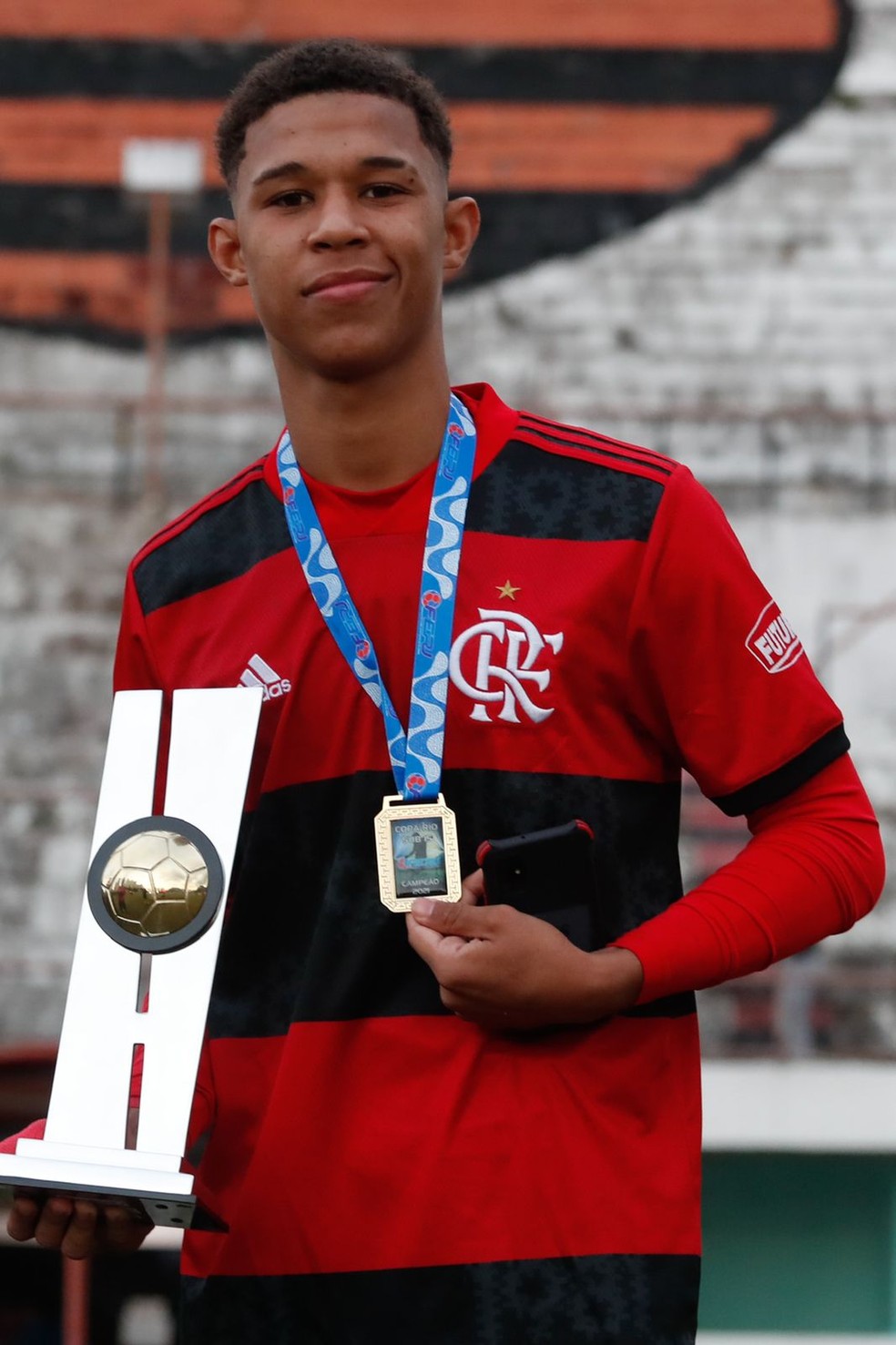 Vitinho, lateral do Flamengo — Foto: Arquivo Pessoal