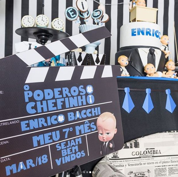 Festa de 7 meses de Enrico (Foto: Reprodução/Instagram)