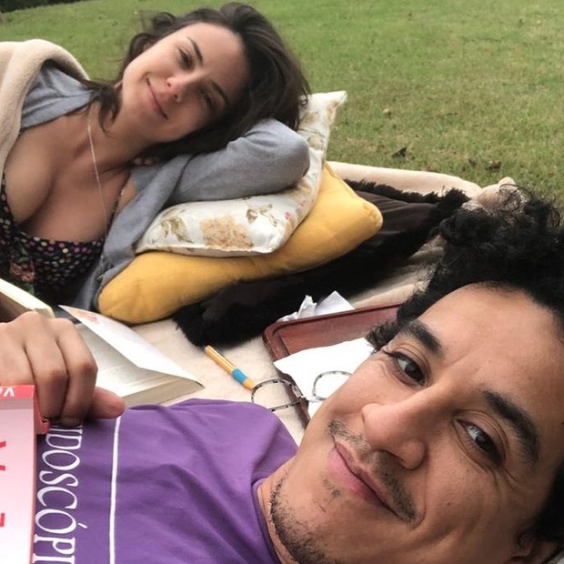 Marco Gonçalves e Andréia Horta (Foto: Reprodução/Instagram)
