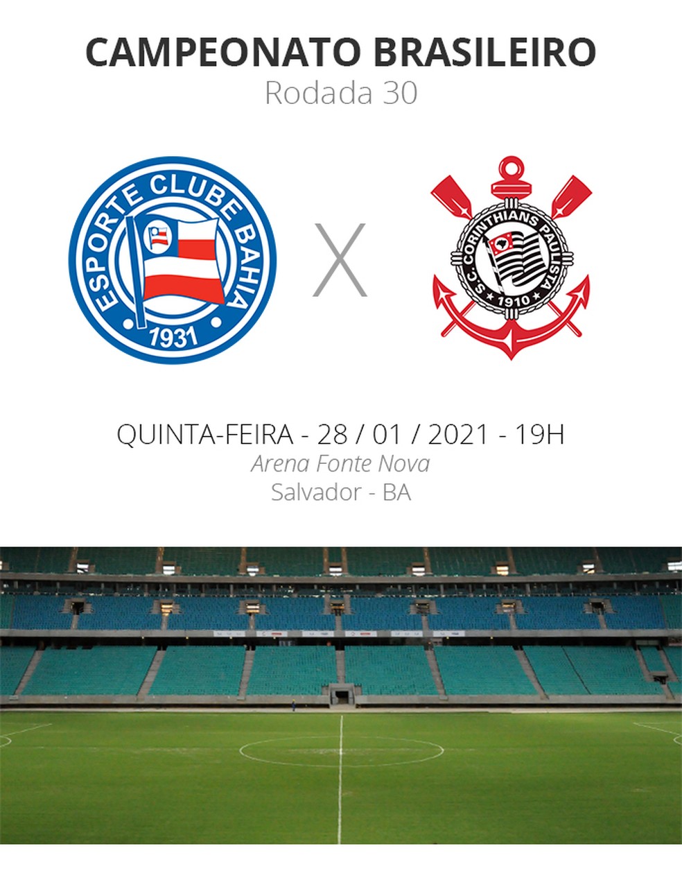 Bahia X Corinthians Veja Onde Assistir Escalacoes Desfalques E Arbitragem Brasileirao Serie A Ge