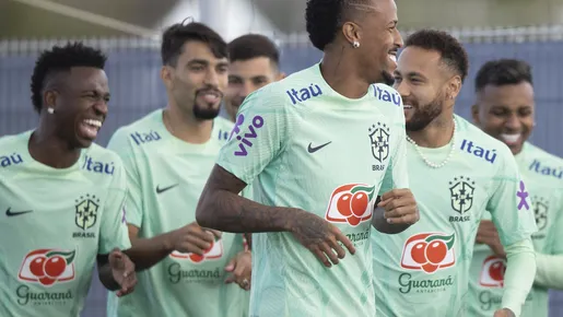 Preparo físico de Neymar impressiona comissão e companheiros da Seleção 