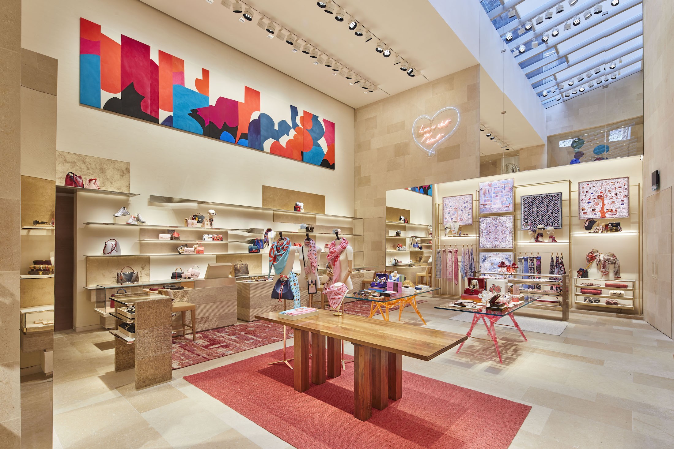 A nova loja da Louis Vuitton na Bond Street, em Londres (Foto: Divulgação)