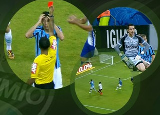 Pacotão Grêmio: derrota melancólica tem expulsão fatal e lençol em Barcos