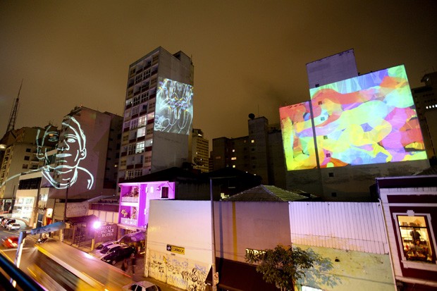 Festival das Luzes ilumina prédio modernista icônico em São Paulo (Foto: Divulgação)