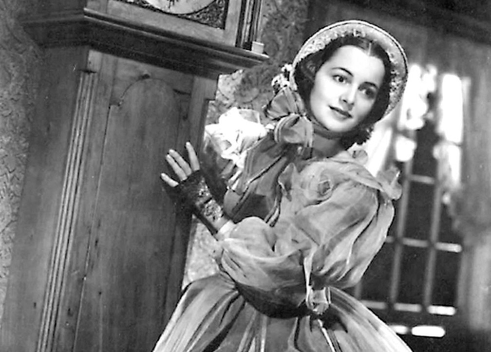 Olivia de Havilland em '...E o vento levou' — Foto: Divulgação