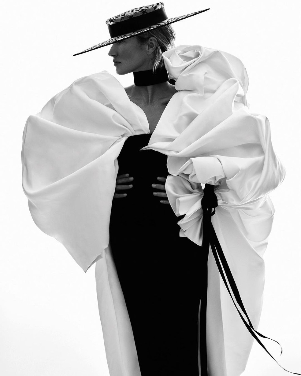Gisele em novo editorial de moda — Foto: Reprodução/V Magazine