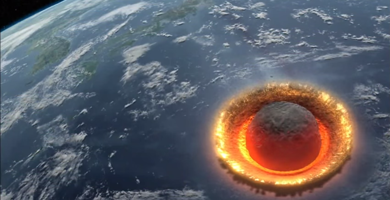 Veja o que aconteceria se um asteroide de 500 quilômetros de diâmetro
