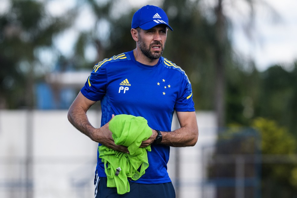 Paulo Pezzolano, técnico do Cruzeiro — Foto: Gustavo Aleixo/Cruzeiro