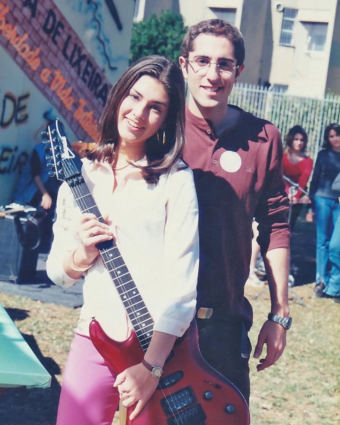 Fernanda Paes Leme e Marcos Mion (Foto: Reprodução Instagram)