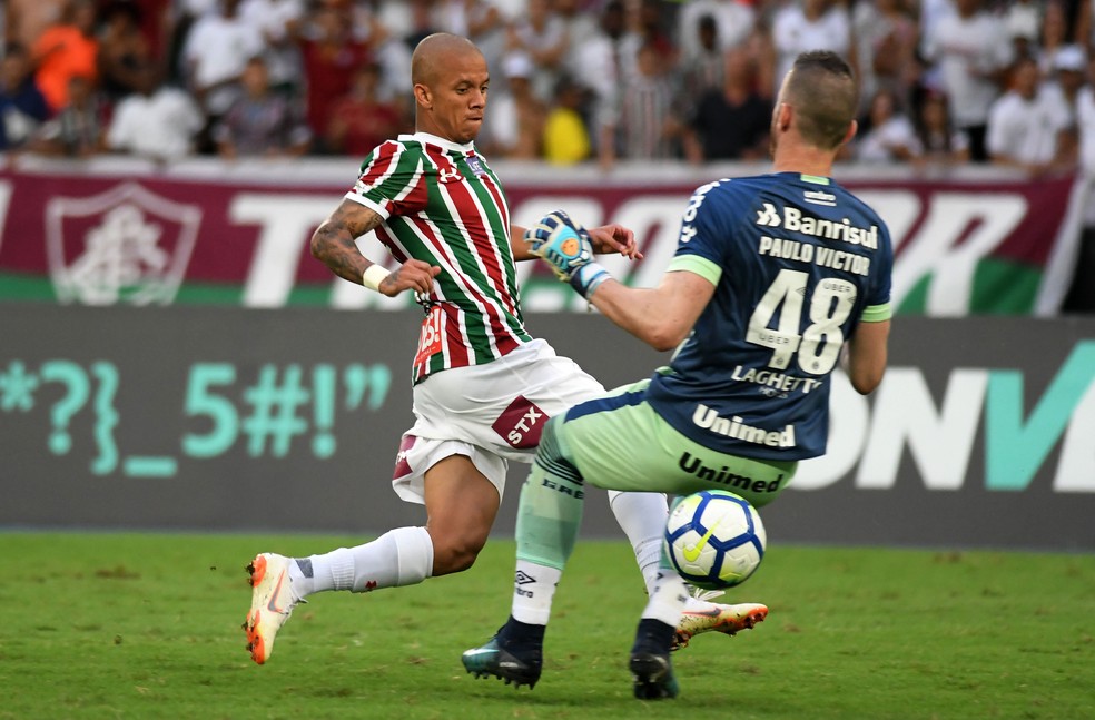Marcos Junior Fluminense x Grêmio Nilton Santos — Foto: Alexandre Durão/GloboEsporte.com