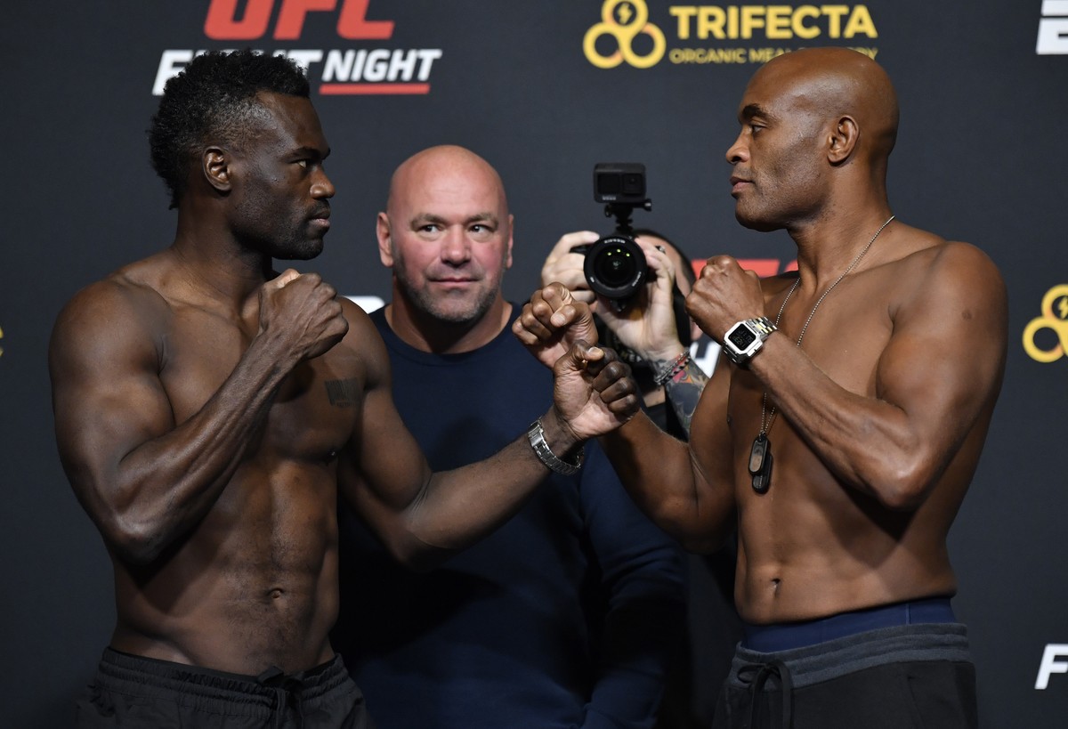 Ufc Hall X Silva Globoesporte Combate Ge