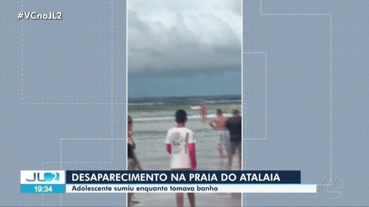 Adolescente desaparece no mar em Salinópolis, no Pará 