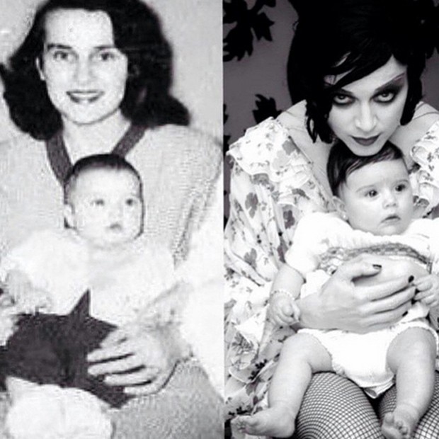 Madonna, à direita, e sua mãe, à esquerda (Foto: Reprodução/Instagram)