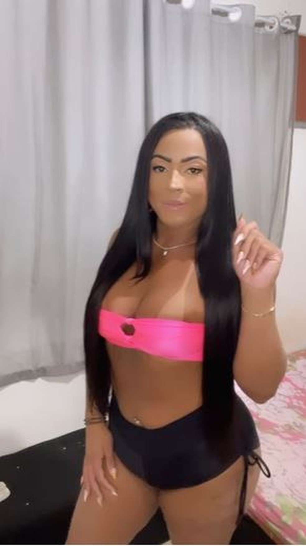 Taila foi encontrada morta e esquartejada em Vig&aacute;rio Geral &mdash; Foto: Reprodu&ccedil;&atilde;o