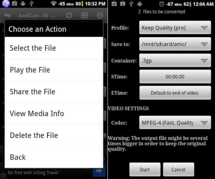 Video Converter Android Download TechTudo