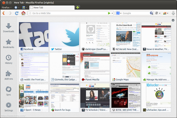 O plugin New Tab Tools personaliza a página de nova aba do Mozilla Firefox (Foto: Reprodução/Mozilla Add-Ons)