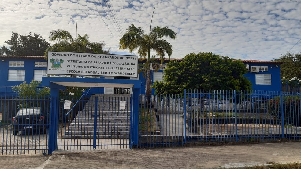 Escola Estadual Berilo Wanderley em Natal (Arquivo) — Foto: Sérgio Henrique Santos/Inter TV Cabugi