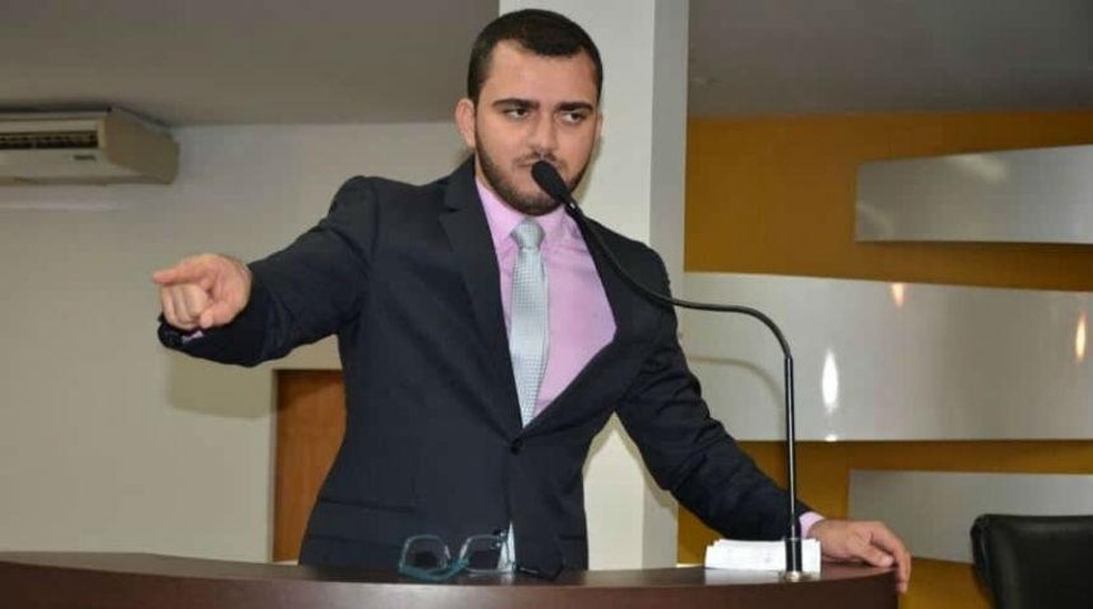 Leo Barbosa foi eleito para o primeiro mandato como deputado — Foto: Divulgação/Câmara de Palmas