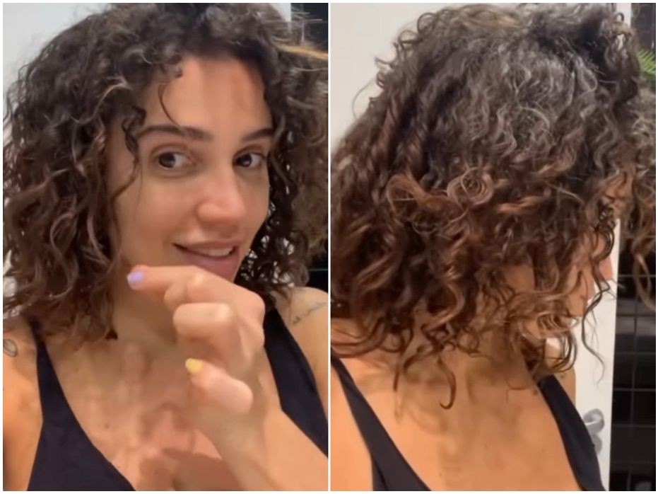 Paula Amorim mostra transição capilar (Foto: Reprodução/Instagram)