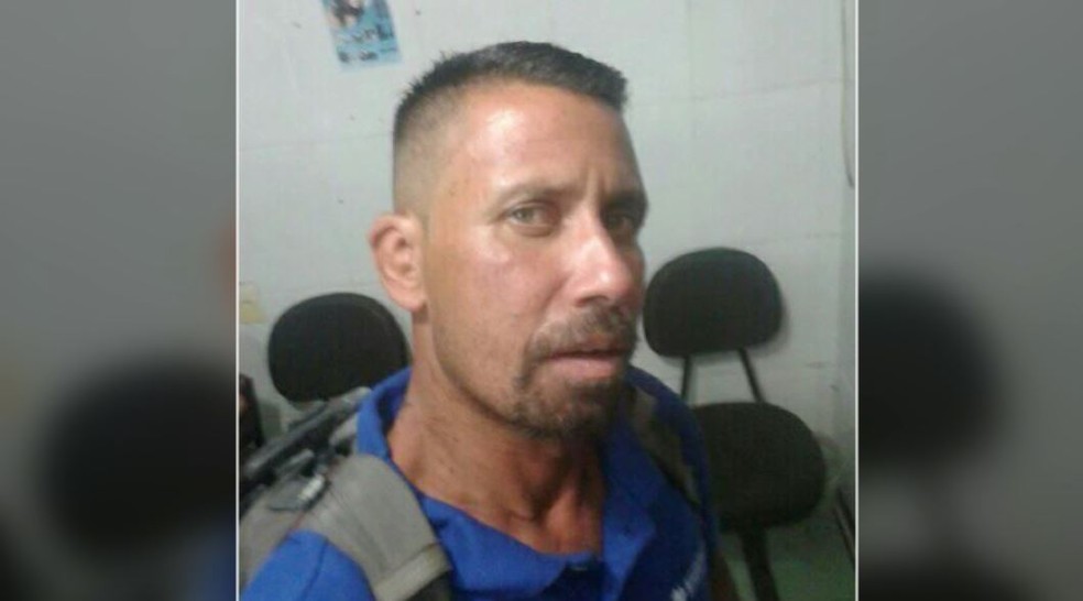 Reginaldo Gomes Gertrudes é suspeito de matar a menina Ayshila Vitória, de 10 anos, em Ribeirão Preto, SP €” Foto: Reprodução/EPTV