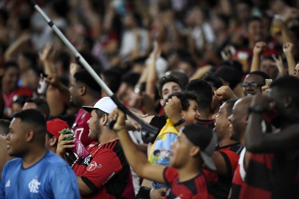 Flamengo espera lotar Maracan&atilde; &mdash; Foto: Andr&eacute; Dur&atilde;o/GloboEsporte.com