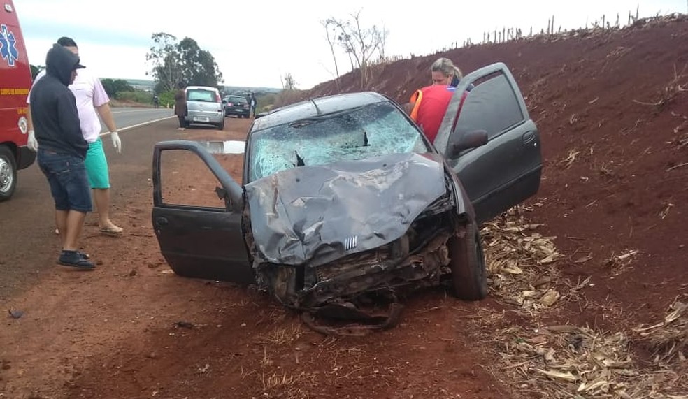 Jovens foram atropelados em Santa Cruz do Rio Pardo — Foto: Arquivo pessoal