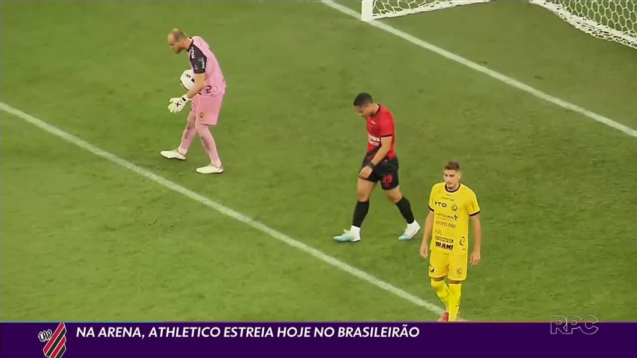 Athletico estreia no Brasileirão contra o Goiás