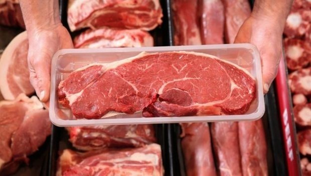 Exportações de preparação e conservas de carnes bovinas representaram 3,4% das exportações brasileiras para o Reino Unido (Foto: PA VIA BBC)