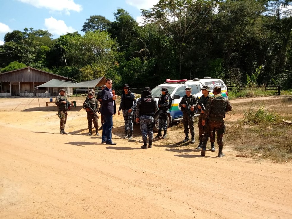 Mais de 190 agentes atuam em operação em RO — Foto: Sesdec/Divulgação
