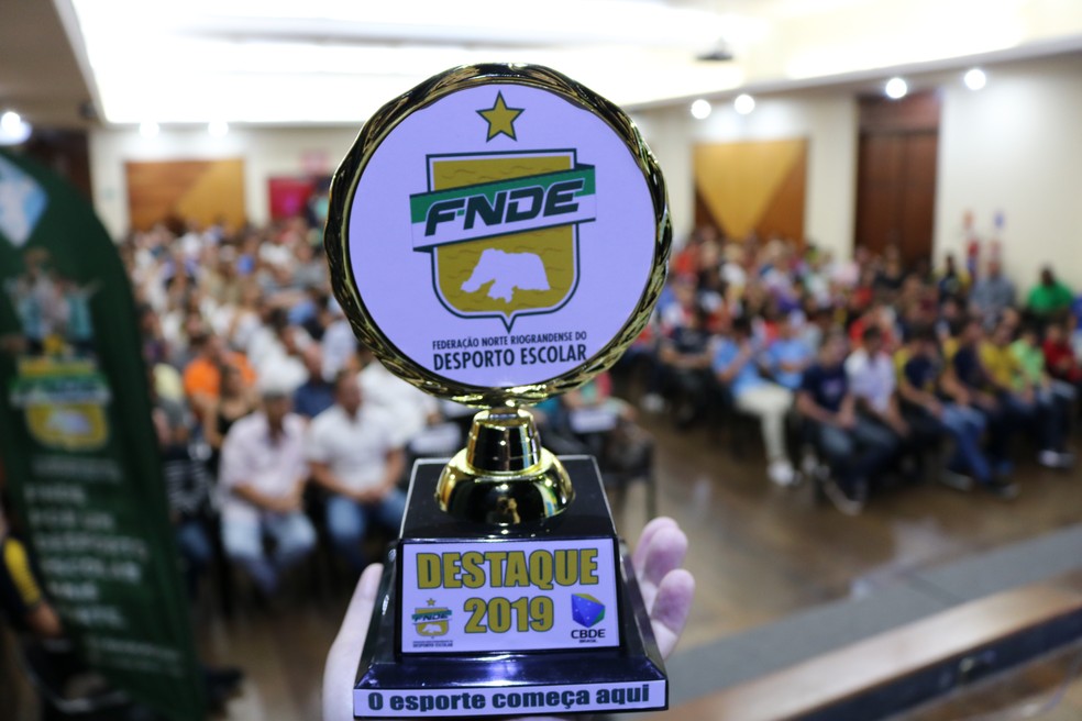 FNDE realiza a premiação "Atletas Destaques de 2019" — Foto: Augusto Gomes/GloboEsporte.com