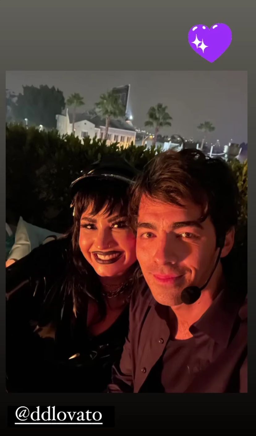 Demi Lovato e Joe Jonas (Foto: Reprodução/Instagram)