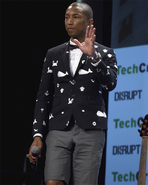 Pharrell Williams é um dos adeptos do estilo de Thom Browne (Foto: Divulgação )