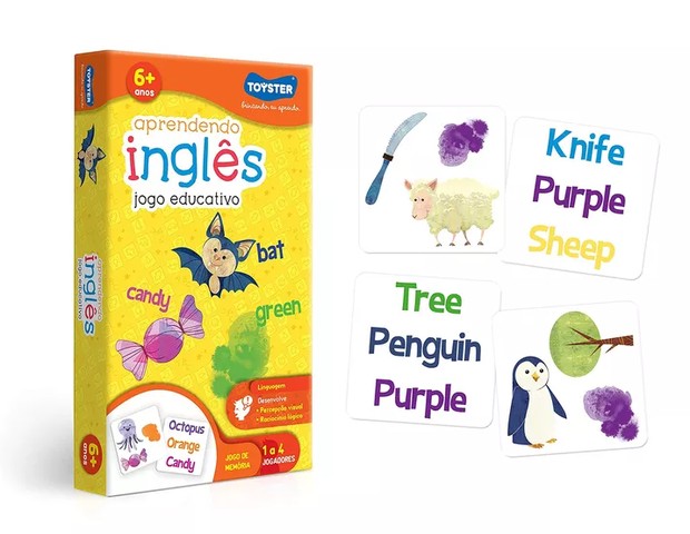 Jogos Educativos Jogo Do Inglês Infantil Brinquedo Didático
