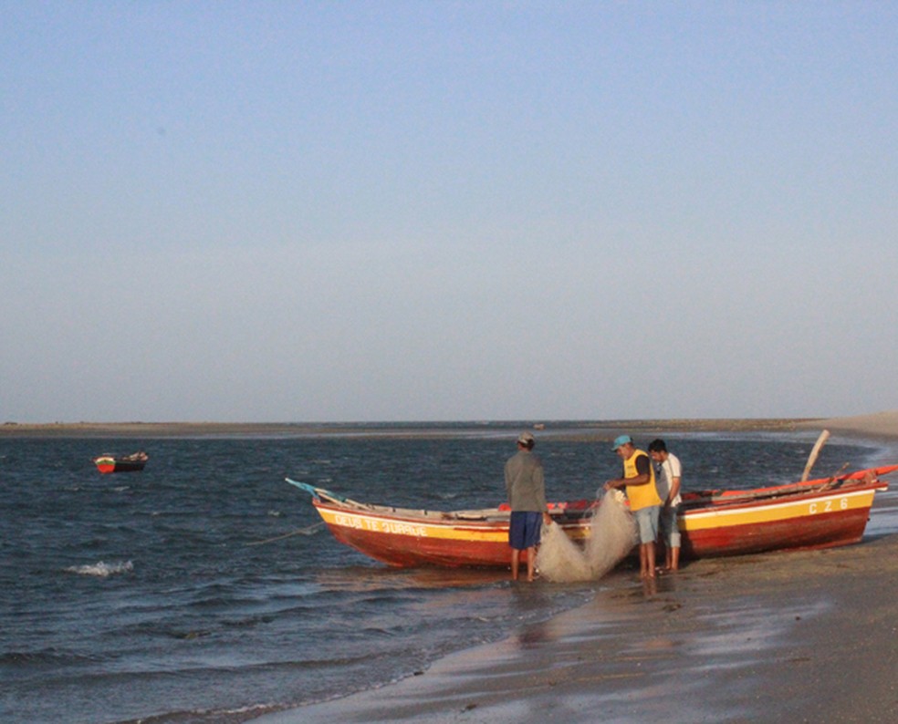 Praia de Barra Grande, no Litoral do Piauí, reserva um dos mais belos cenários do estado — Foto: Patrícia Andrade/G1