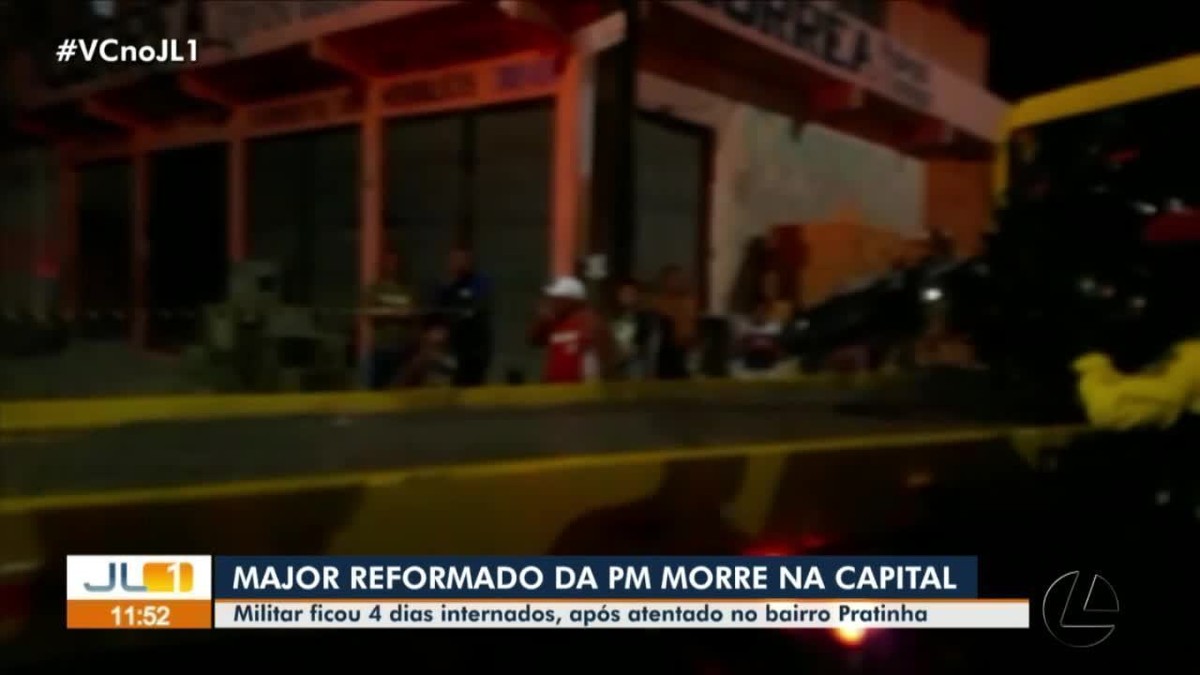 Morre major da reserva da polícia militar que levou tiro no tórax, em Belém