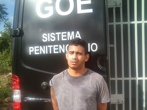 Lucas Costa de Oliveira fugiu da Cadeia Pública de Natal em janeiro   (Foto: Divulgação/GOE)