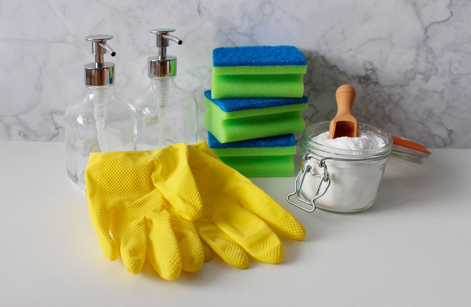 Na hora da limpeza, todo cuidado deve ser mantido. Então proteja-se e sempre use luvas e roupas que cubram toda a pele (Foto: Pixabay/Monfocus/CreativeCommons)