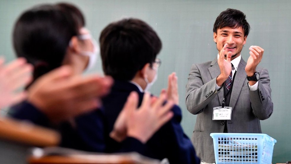 Rodrigo Igi foi um dos primeiros brasileiros a se tornar professor no Japão — Foto: Acervo pessoal