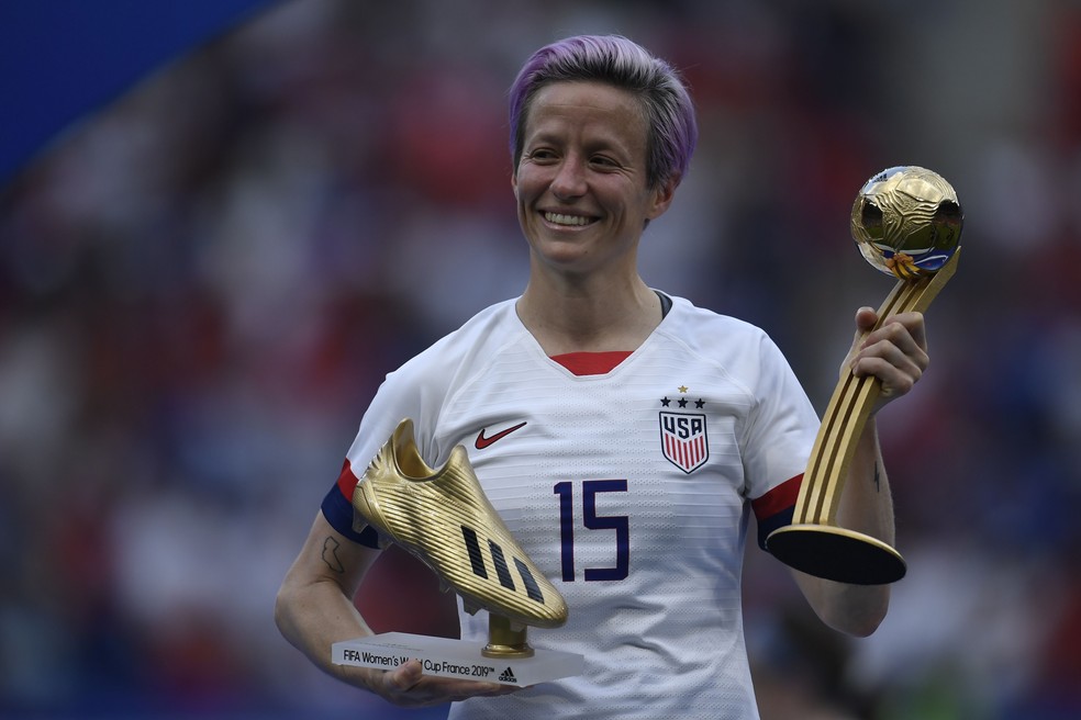 Megan Rapinoe — Foto: Christophe Simon/AFP