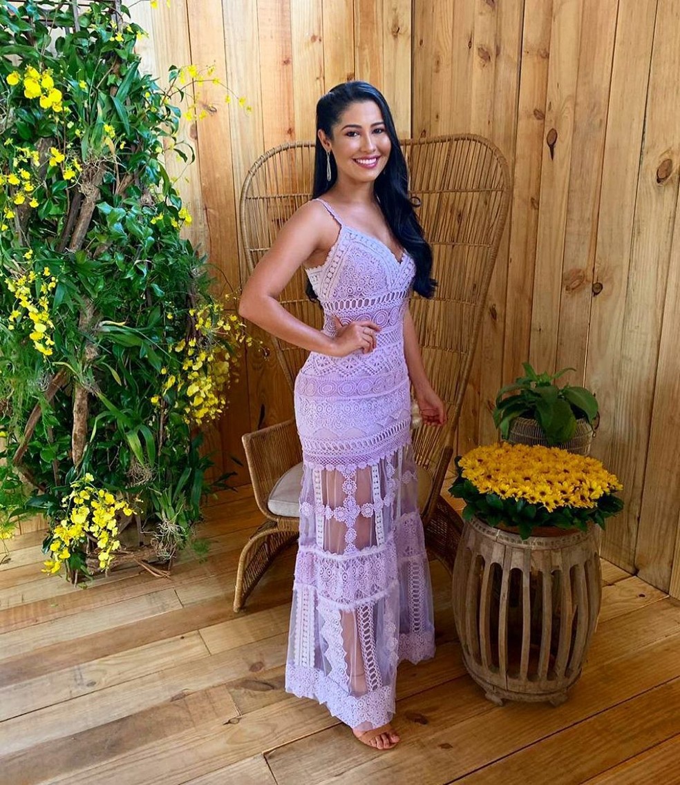 A influencer ThaynaraOG foi uma das convidadas do casamento de Carlinhos Maia — Foto: Reprodução/Instagram/Thaynarog