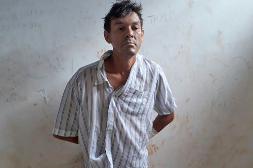 À época do crime, Sinval Gomes foi preso e confessou o assassinato da adolescente (Foto: Josy Rezende/Arquivo Pessoal)