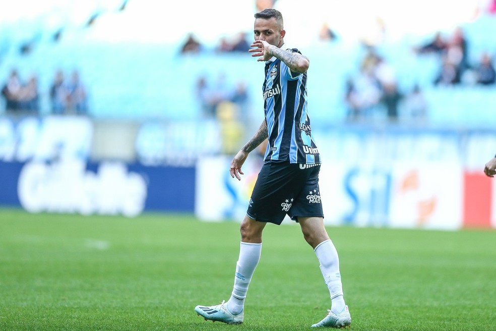 Luan está na mira do Corinthians para 2019 — Foto: Lucas Uebel / Grêmio, DVG