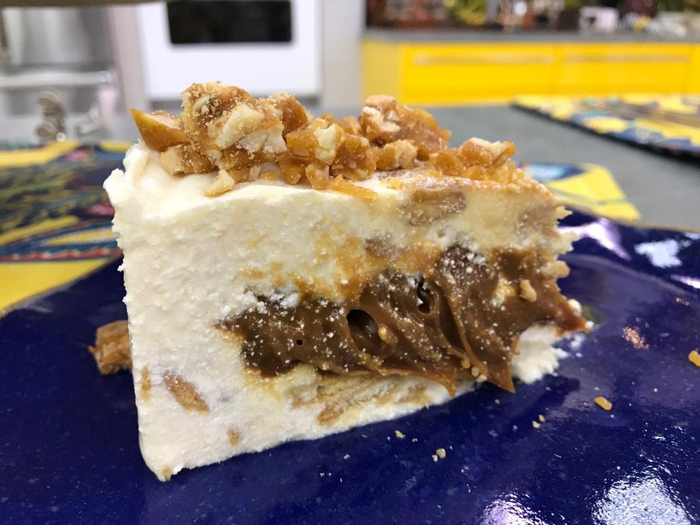 Torta Crocante De Doce De Leite