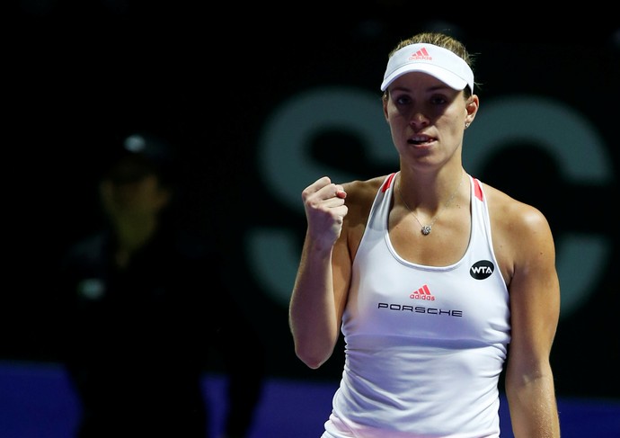 Angelique Kerber; WTA Finals; tênis (Foto: Reuters) Angelique Kerber; WTA Finals; tênis (Foto: Reuters)