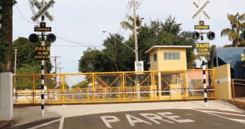 Nova passagem de n&iacute;vel deve receber um fluxo de cerca de 10 mil pessoas por dia, segundo a prefeitura &mdash; Foto: Prefeitura de Pederneiras/Divulga&ccedil;&atilde;o