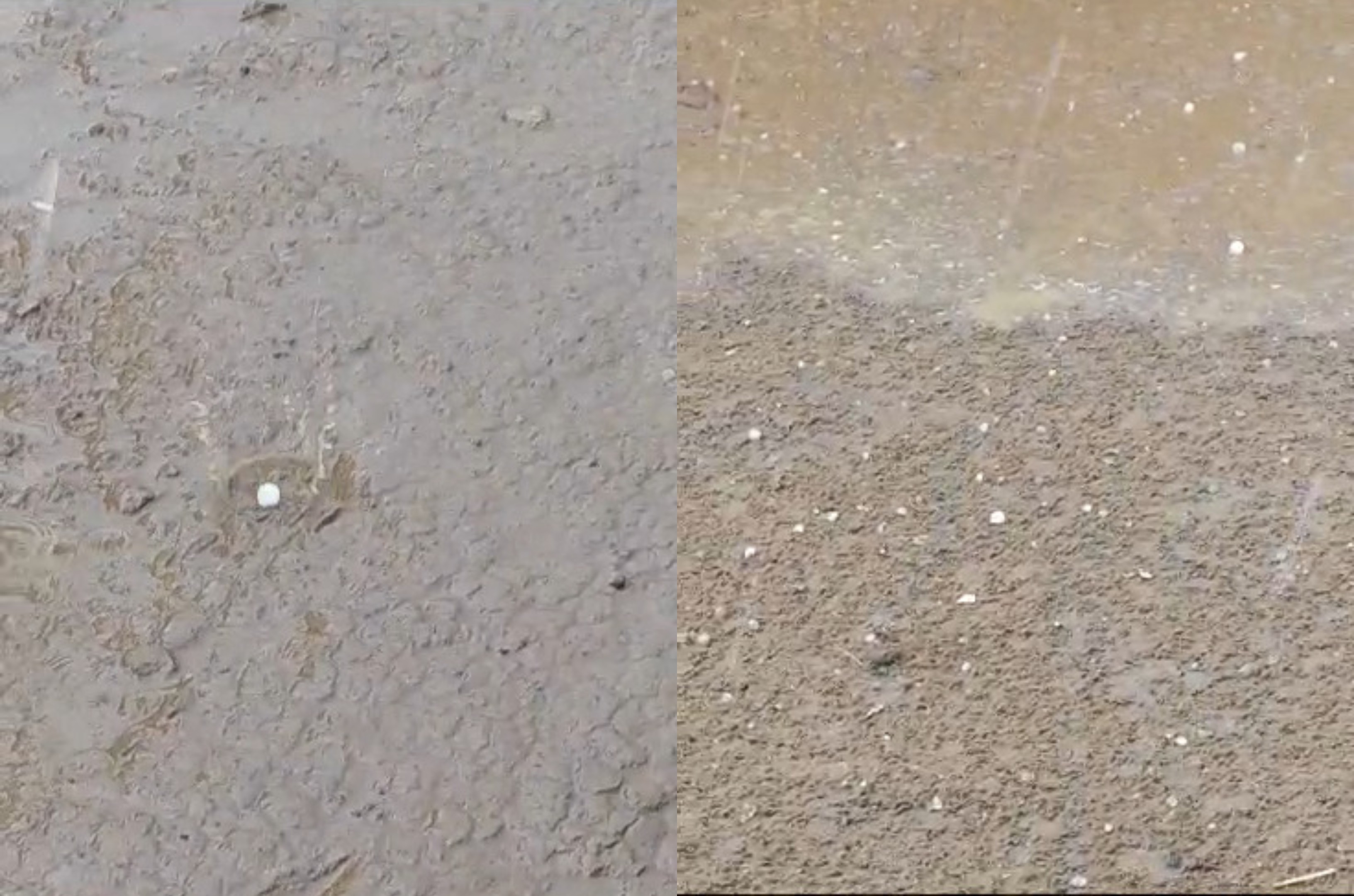 Chuva de granizo atinge comunidade indígena em Roraima; VÍDEO