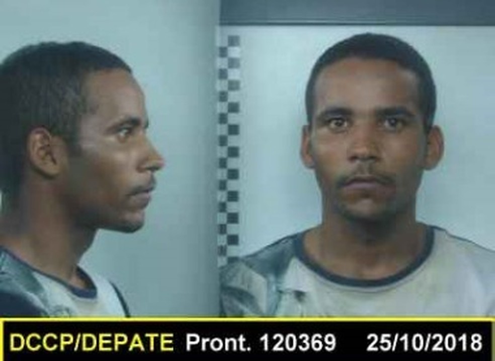 Foto de 2018 de Carlomam dos Santos Nogueira, 4º suspeito de ter participado da chacina de família no DF  — Foto: Polícia Civil do DF/ Divulgação