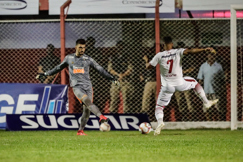 Rafael Aprova Atuacao Como Goleiro Linha E Vai Emoldurar Camisa Da Estreia Pelo Atletico Mg Atletico Mg Ge